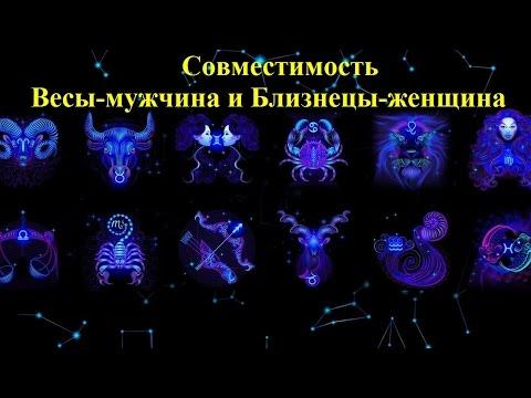 Совместимость Весы-мужчина и Близнецы-женщина