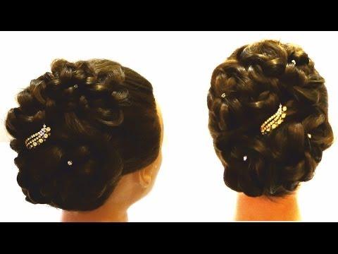 Плетение кос. Прическа с плетением. Braid Hairstyle. Hair Tutorial.