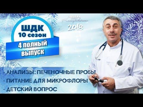 Школа доктора Комаровского - 10 сезон, 4 выпуск 2018 г. (полный выпуск)