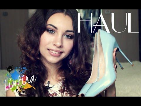 HAUL ✿ Покупки одежды и обуви ЛЕТО 2014  ✿ Mango, Вershka, ZARA,Рrimo Рosso , Centro, Твое....