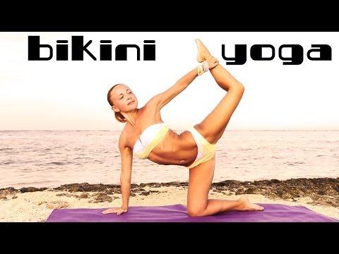 BIKINI YOGA | Йога для начинающих для коррекции фигуры (Часть 2)