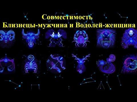 Совместимость Близнецы-мужчина и Водолей-женщина