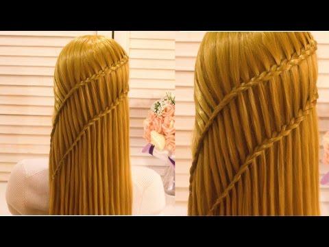 Коса Водопад. Красивая Прическа. Amazingl Hairstyle Tutorial Compilation 2017