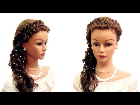 Свадебная прическа, вечерняя прическа,прическа на выпускной  Wedding Prom Hairstyle