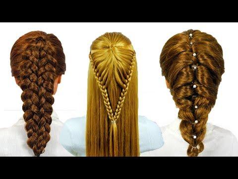 Топ 5 Простые и Удивительные Прически. Top 5 Amazing Hairstyle Tutorial Compilation 2018