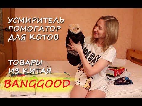 УСМИРИТЕЛЬ ПОМОГАТОР ДЛЯ КОТОВ. Мой опыт заказа товаров из Китая. ОБЗОР BANGGOOD