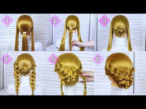 Прически Пошагово. Прическа на Выпускной.Amazing Prom Hairstyles