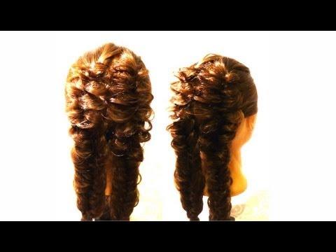 Прическа с плетением Объемный колосок.Прическа на каждый день.Braid Hairstyle