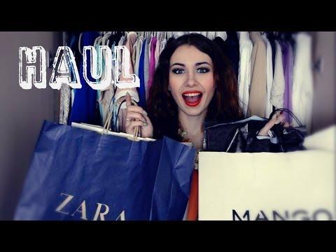 HAUL $ Покупки одежды и обуви ВЕСНА 2014 ☼ В ожидании солнышка ☼ MANGO, ZARA, STRADIVARIUS и...