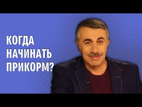 Когда начинать прикорм? - Доктор Комаровский