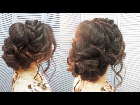 Свадебная прическа,вечерняя,прическа на выпускной. Wedding, Evening, Prom Hairstyle