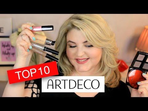 ТОП 10 продуктов ARTDECO + Макияж СТРЕЛКИ для нависшего века  / Диана Суворова