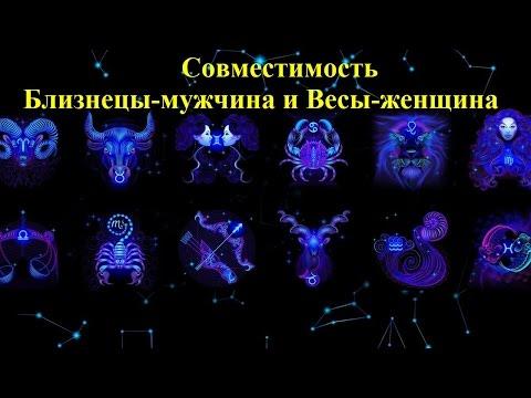 Совместимость Близнецы-мужчина и Весы-женщина