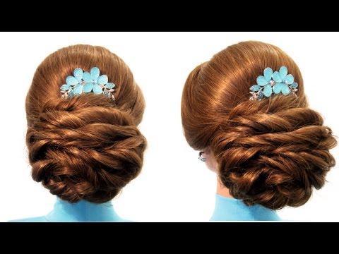 Свадебная прическа,вечерняя прическа,прическа на выпускной Wedding Prom Hairstyle