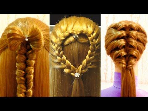 10 лучших и красивых причесок в школу.The Most Beautiful Hairstyles 2017