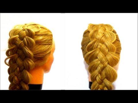 Коса из 5 прядей.Как заплести косу.5 Strand Braid