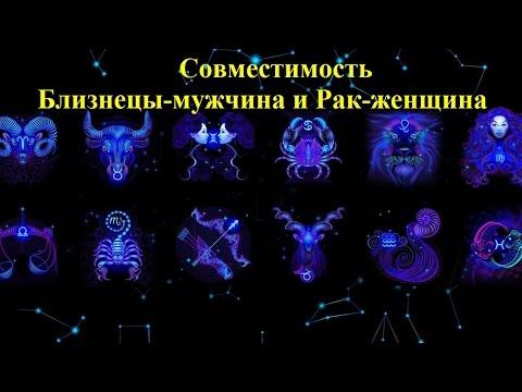 Совместимость Близнецы-мужчина и Рак-женщина