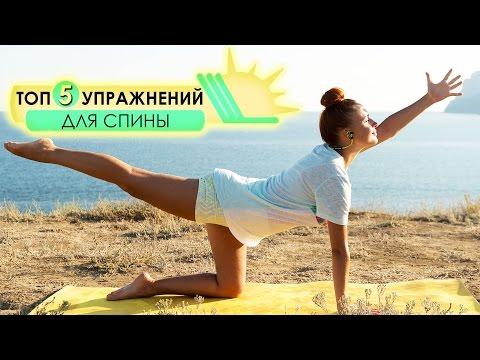 ТОП 5 лучших упражнений для спины | Здоровая спина за 8 минут в день