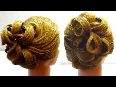 Вечерняя прическа. Прическа на корпоратив Hairstyle For Corporate Party