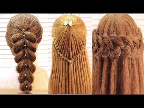 Топ 5 Простые и Удивительные Прически. Top 5 Amazing Hairstyles Tutorial Compilation 2017