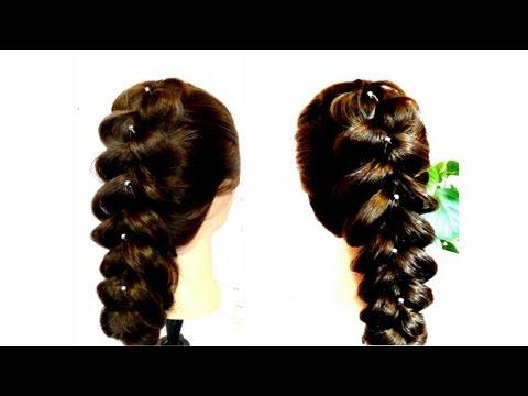 Быстрая прическа на каждый день.Объемная коса.Easy Everyday Hairstyles