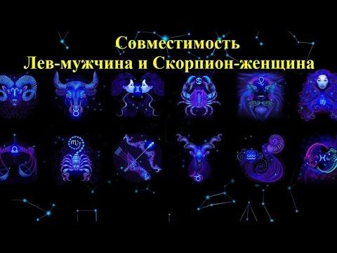 Совместимость Лев-мужчина и Скорпион-женщина