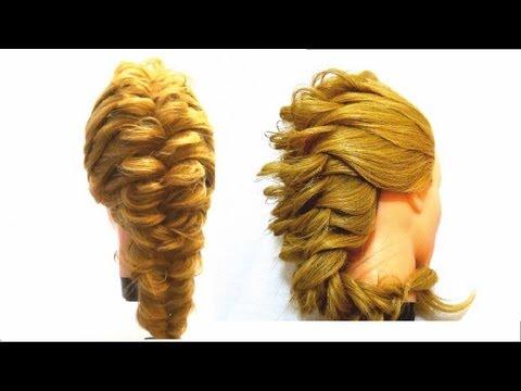 Коса, колосок. Плетение косы. Braided Hairstyles