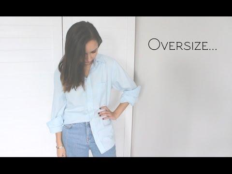 Как носить объемные вещи (oversize) и не казаться больше?