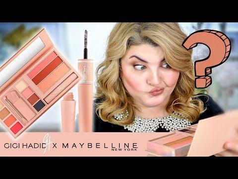 OMG! ТЕСТИРУЮ КОСМЕТИКУ GIGI HADID х MAYBELLINE!