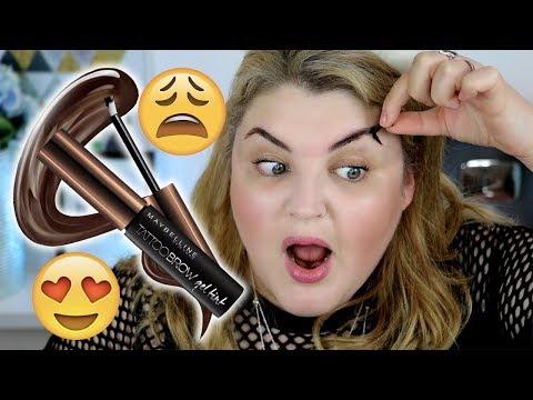 OMG! ТЕCТИРУЮ ТИНТ-ПЛЕНКУ ДЛЯ БРОВЕЙ MAYBELLINE TATTOO BROW!